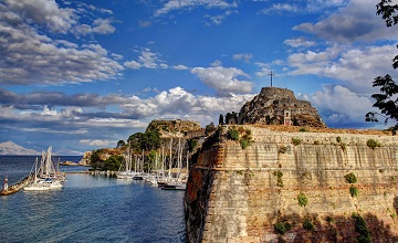 Corfu island Greece