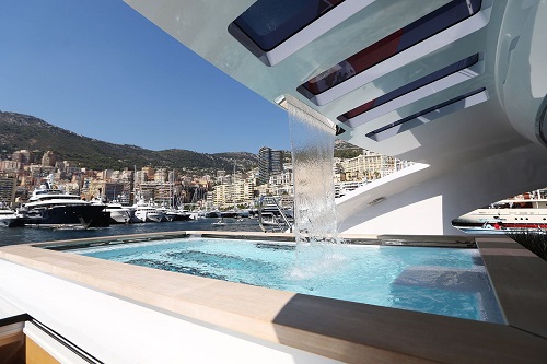 Heesen shipyards superyacht, Galactica Supernova in Monaco