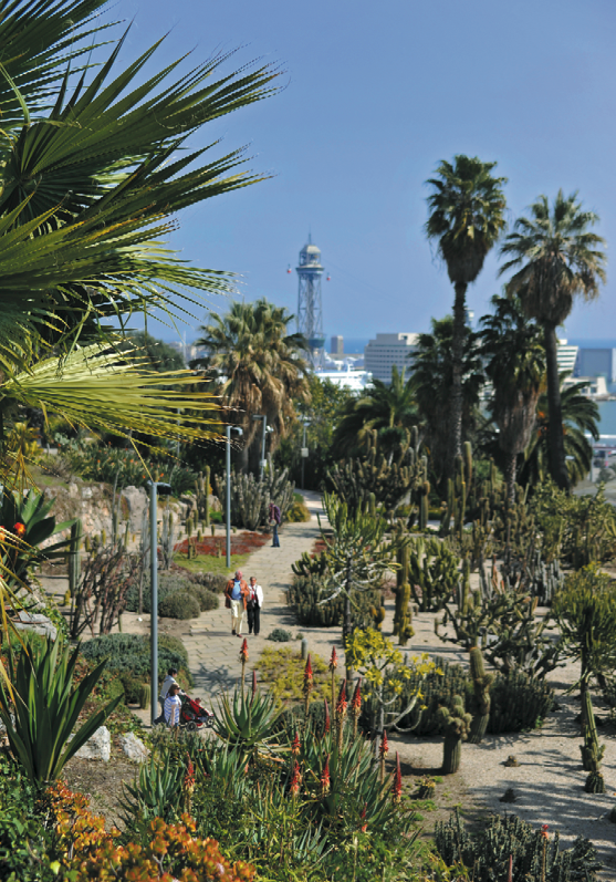 Photo 1: Park Güell; Photo 2: Jardins Costa Llobera - Photo by Espai d'Imatge - Copyright Turisme de Barcelona