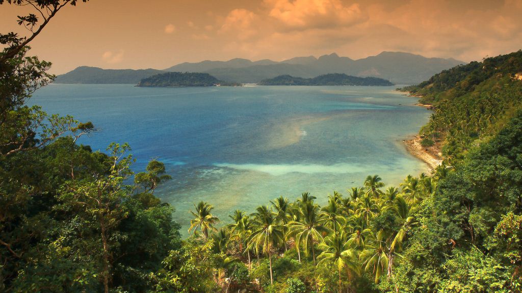 Koh Chang Archipelago in the Gulf of Thailand