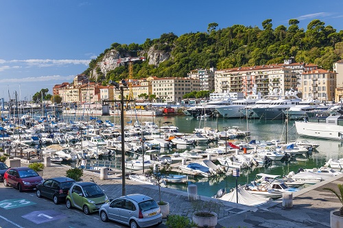 NICE harbour, France