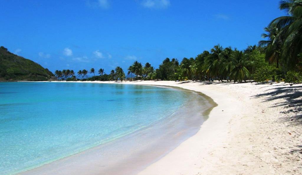 Saltwhistle Bay in Mayreau