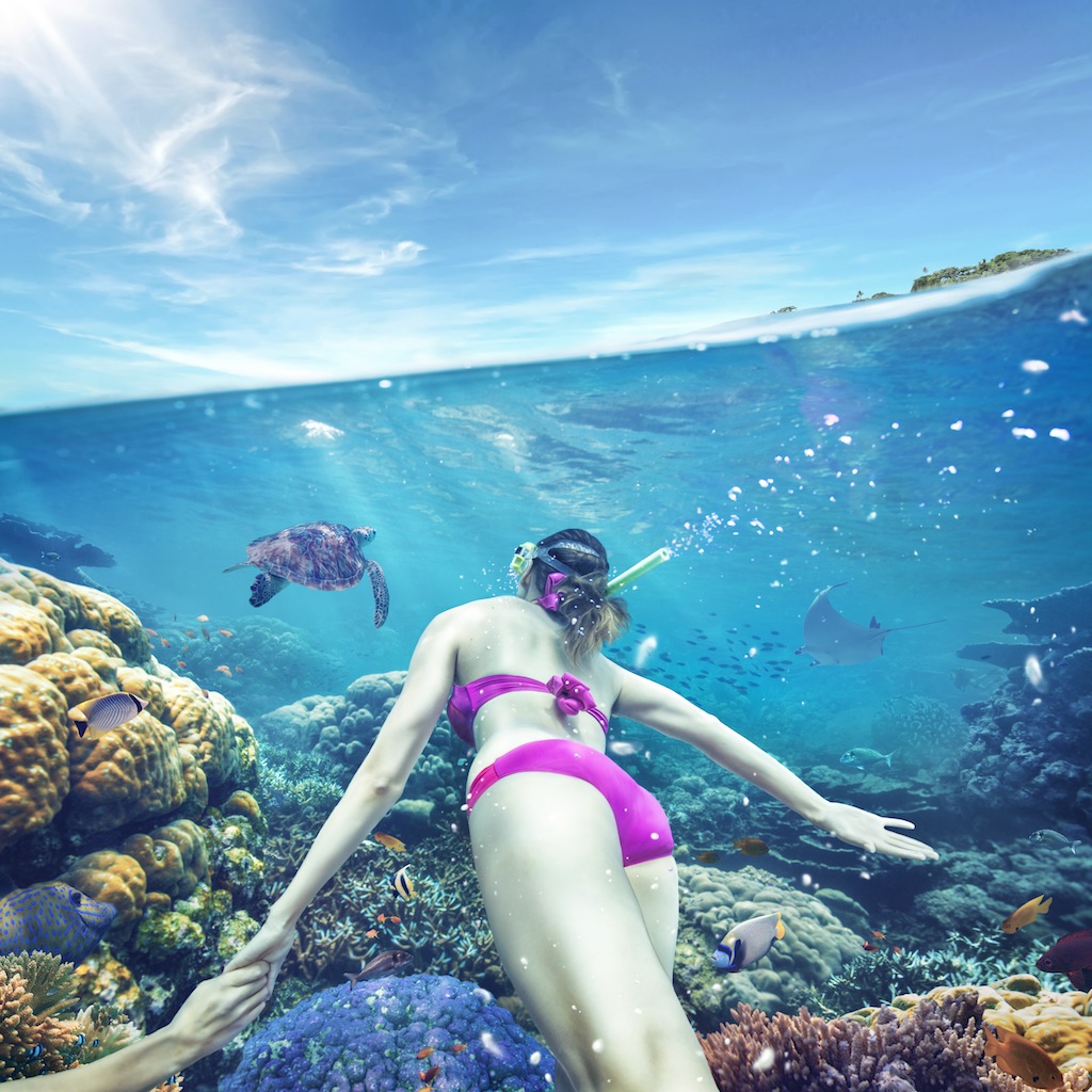 Samoa underwater - Photo courtesy of Samoa Tourism Authority