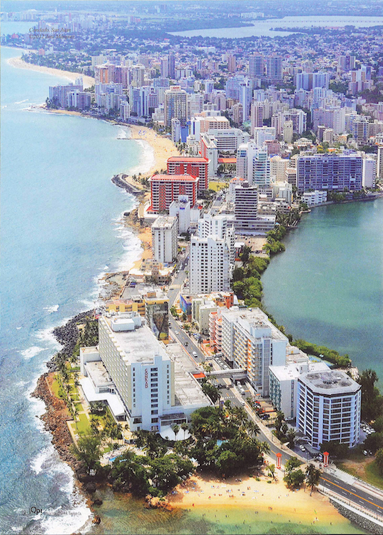 San Juan Arial Shot - Credit Puerto Rico Tourism Company