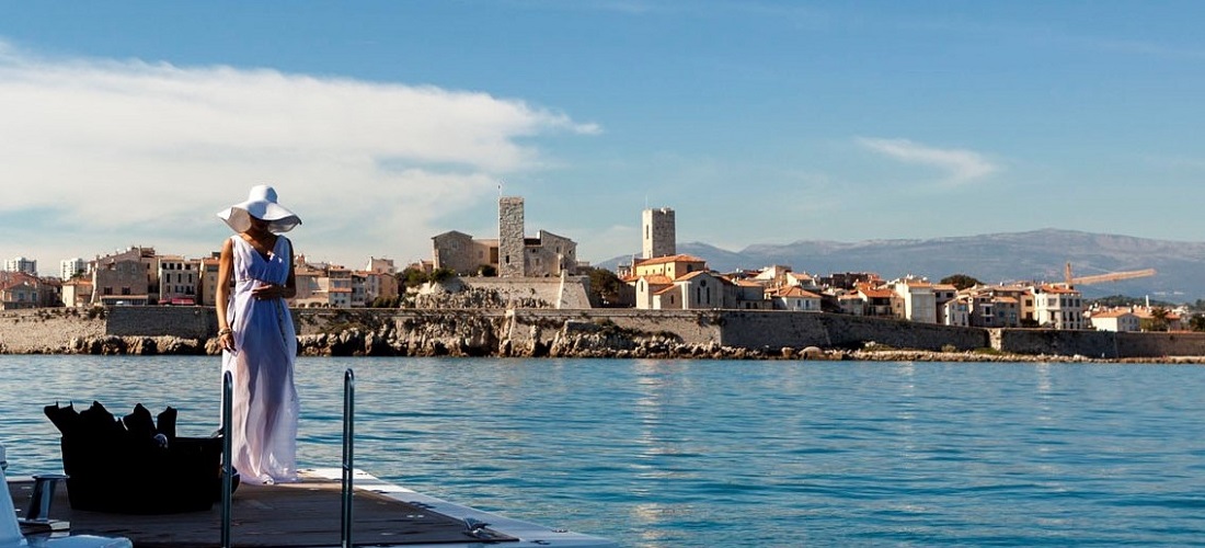 Antibes, France Superyacht Background