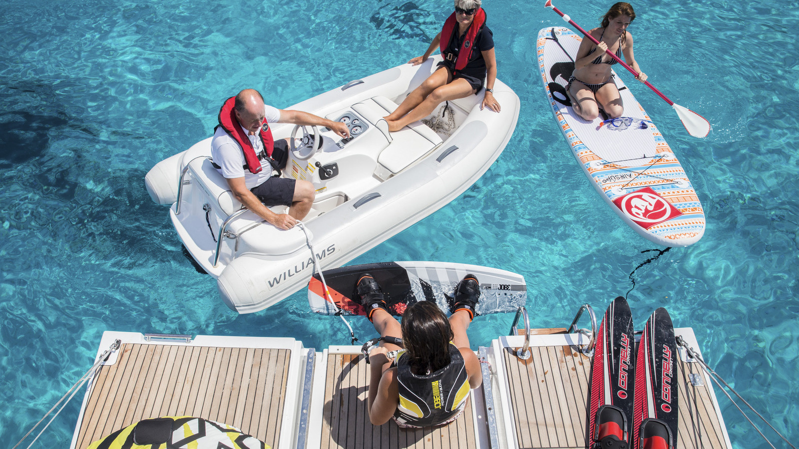 yacht argentous in corfu