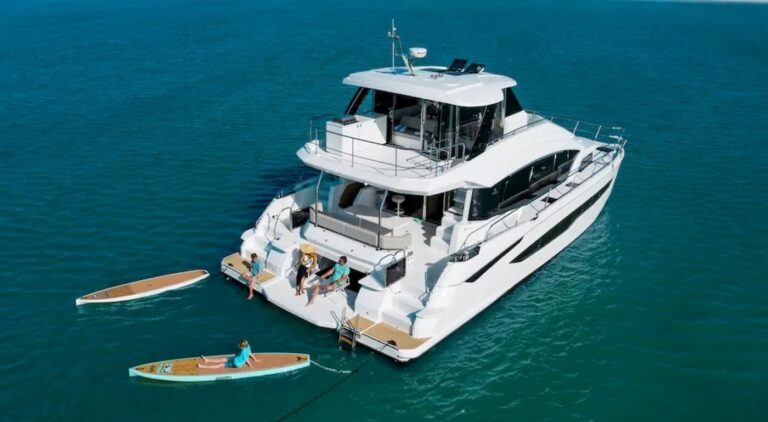 Aft Deck With Water Toys