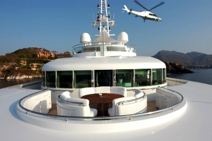 Princess Mariana Forward Deck and Heli Pad