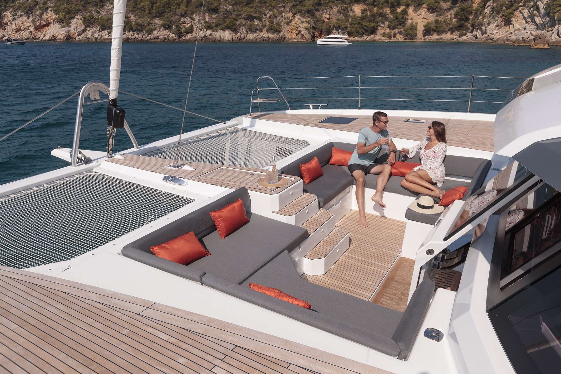 202 Sailing Catamaran PORT TO VINO Bow Seating.jpg
