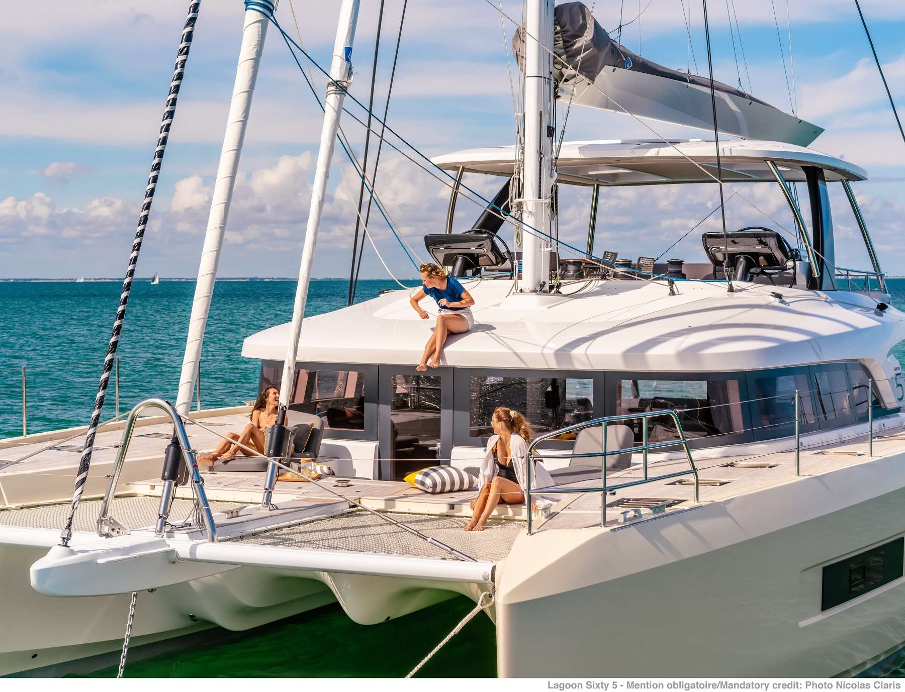 203 Sailing Catamaran AURA Bow.jpg