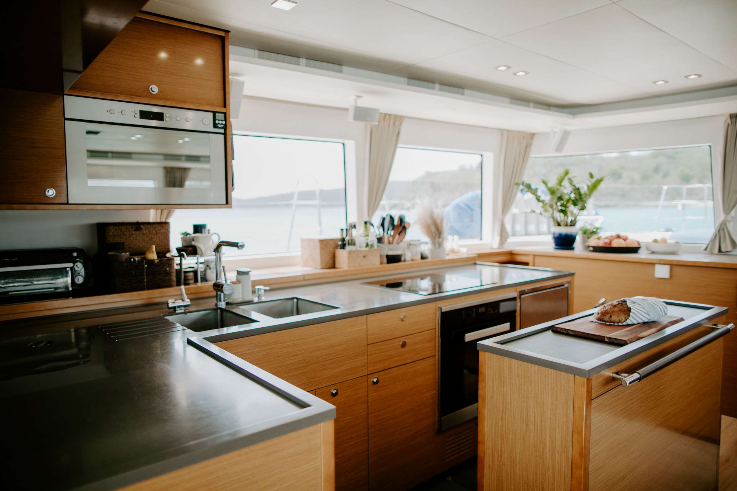 301 Sailing Catamaran EBB & FLOW Galley.jpg