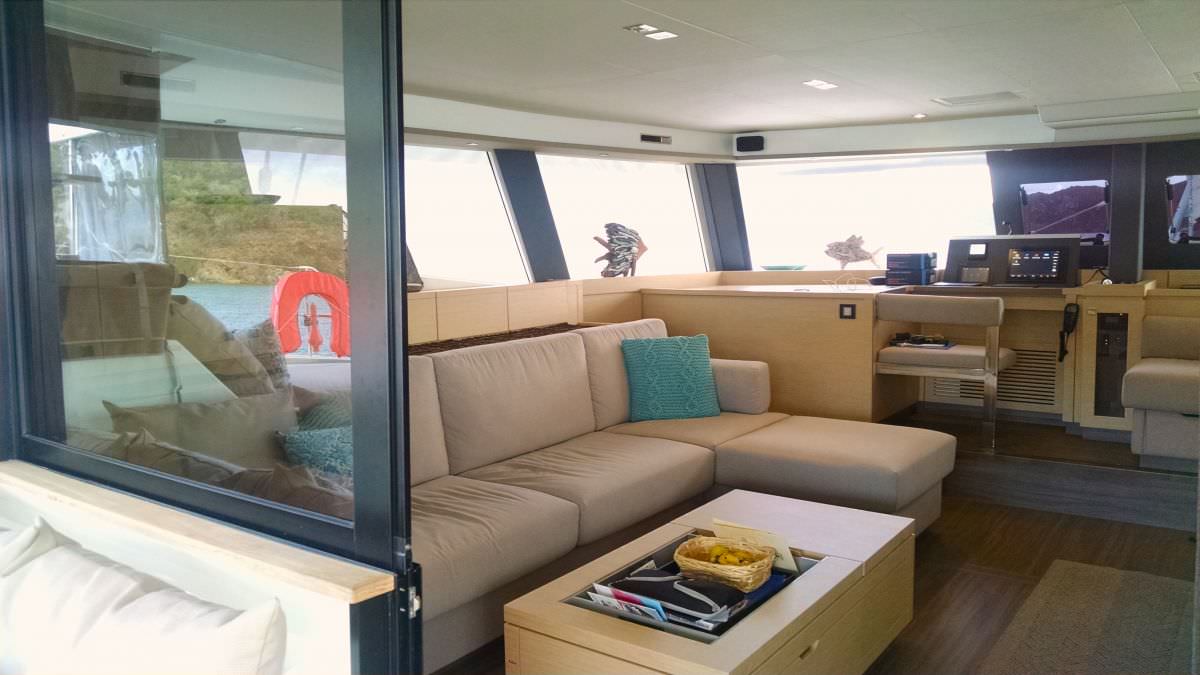 301 Sailing Catamaran PORT TO VINO Main Salon.jpg