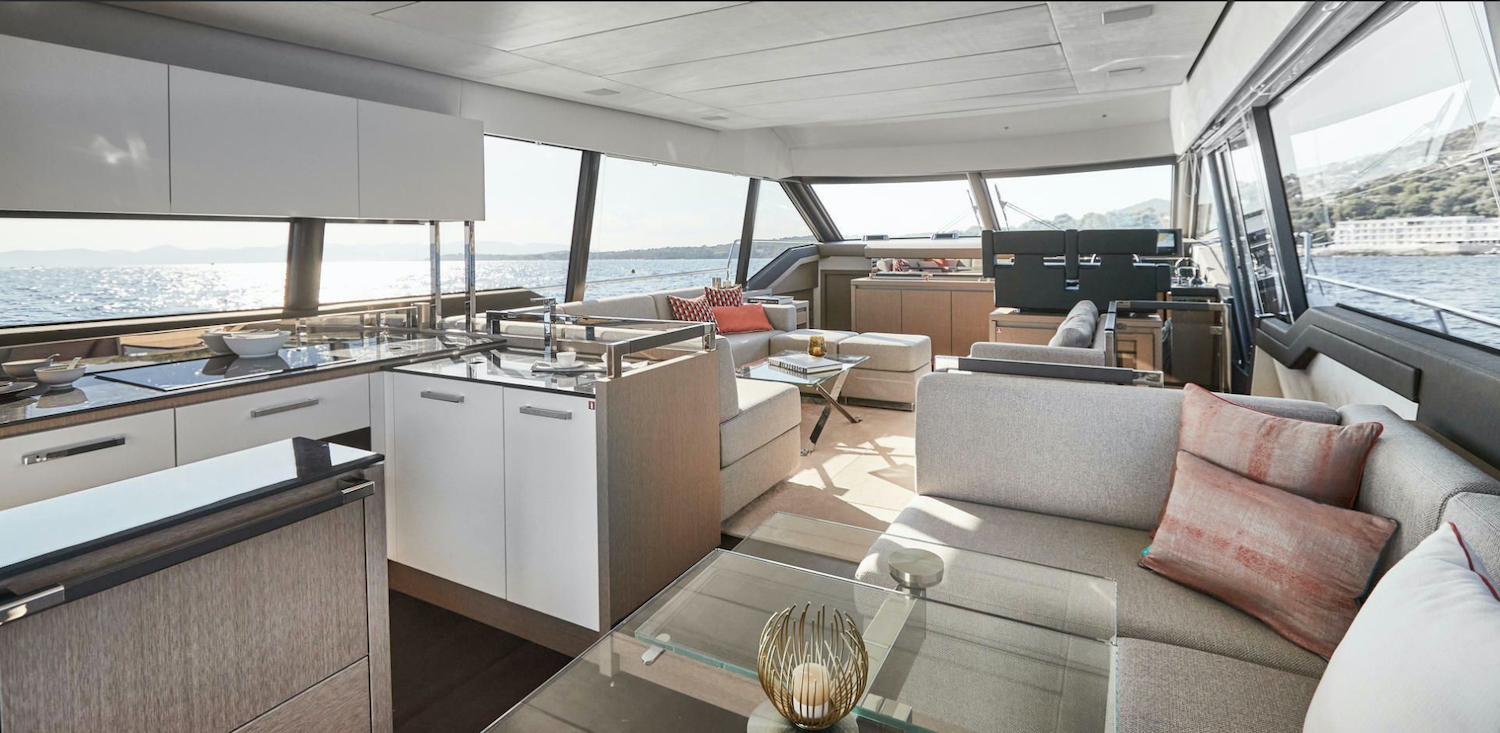302 Open plan main salon with galley.jpg