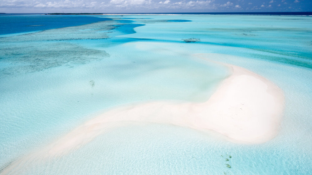 Aerial shot - beach in the Maldives.jpg