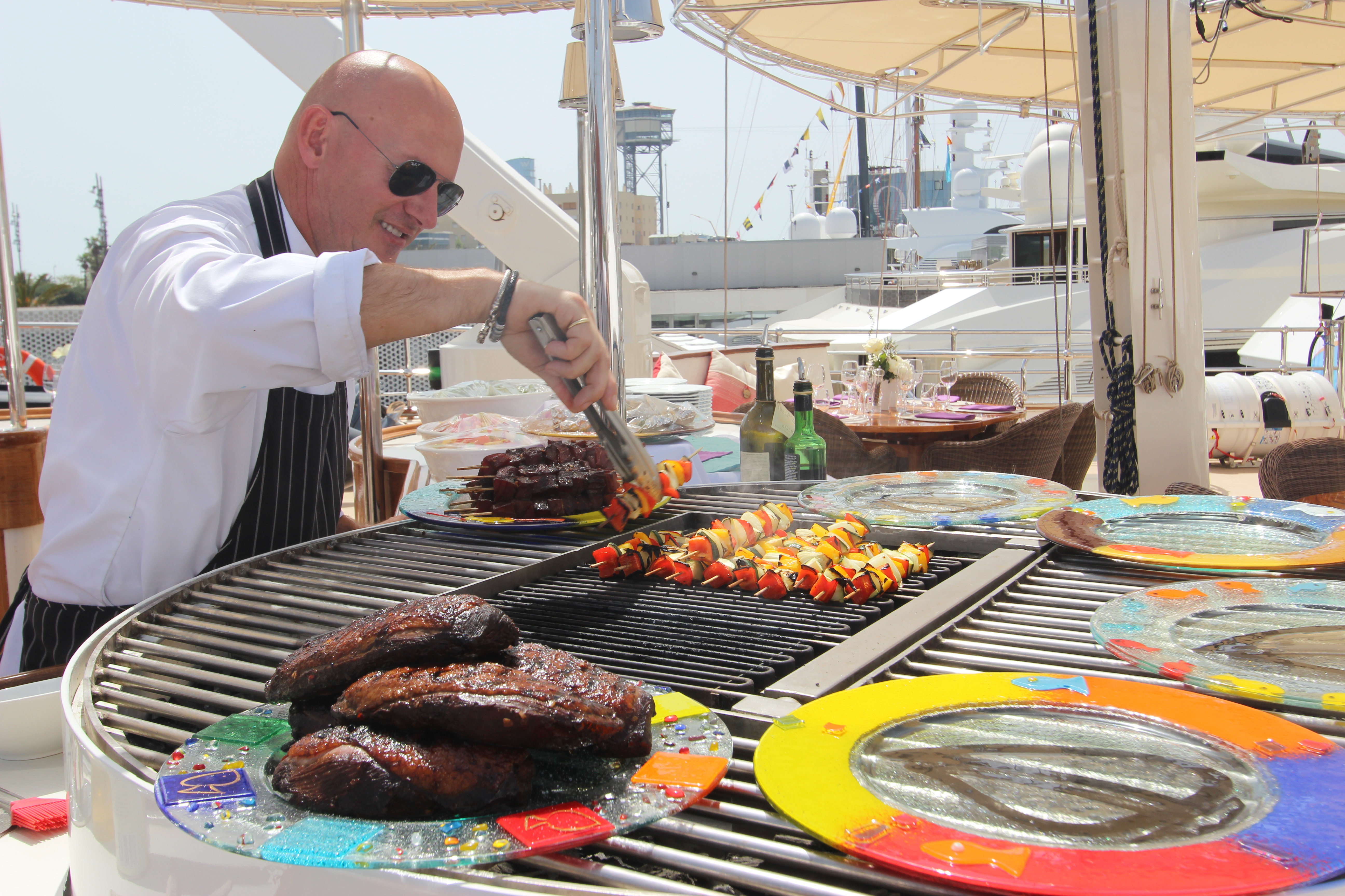 Chef Toine Smulders at MYBA Charter Show   .jpg