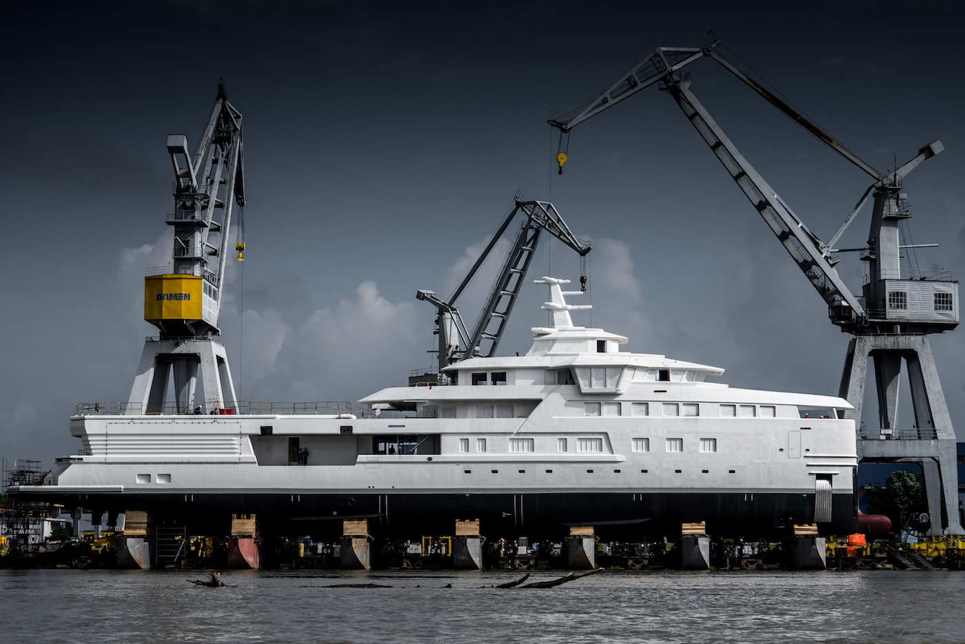 DAMEN SeaXplorer yacht LA DATCHA launch June 2019  Photo by Tom van Oossanen.jpg