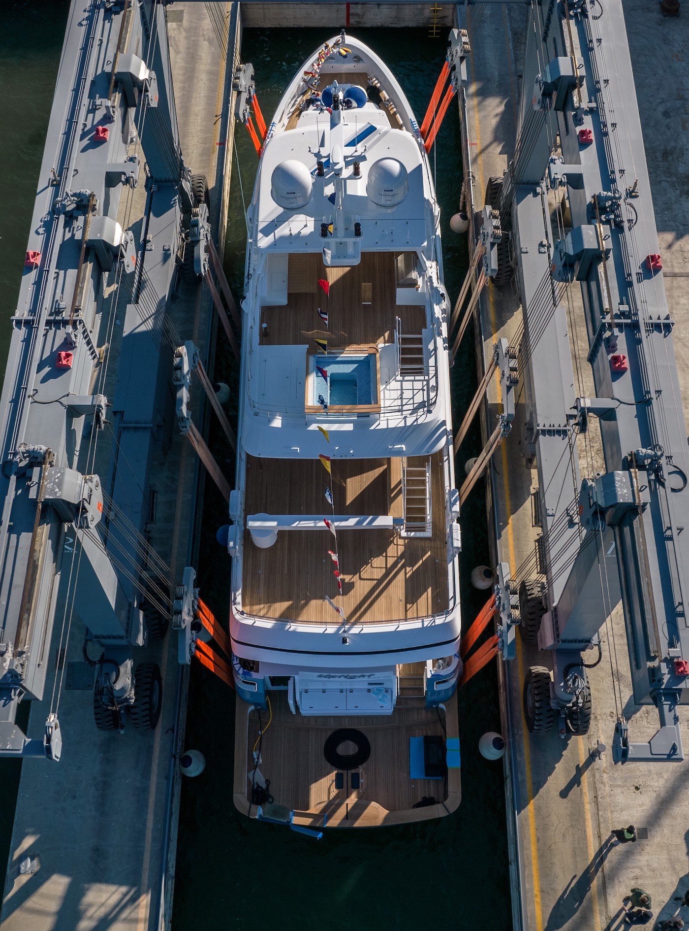 Darwin 106 luxury yacht UPTIGHT ready for launch.jpg