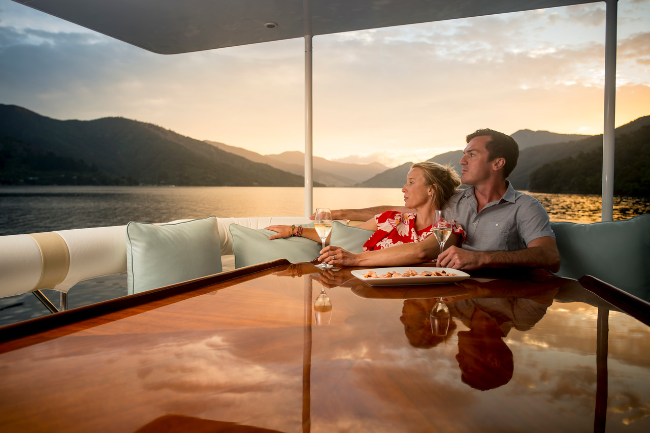 Enjoying a pleasant evening on board.jpg