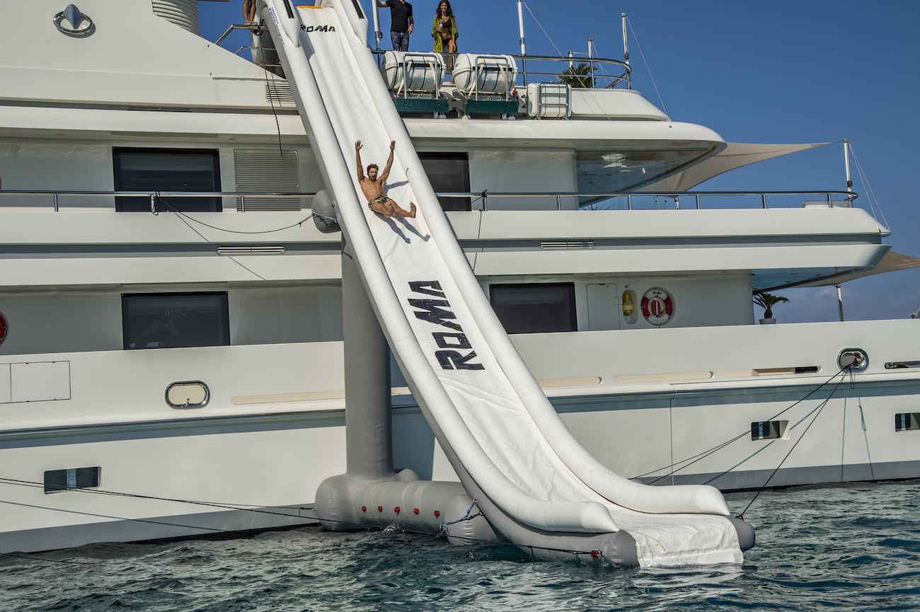 Enjoying the water slide.jpg