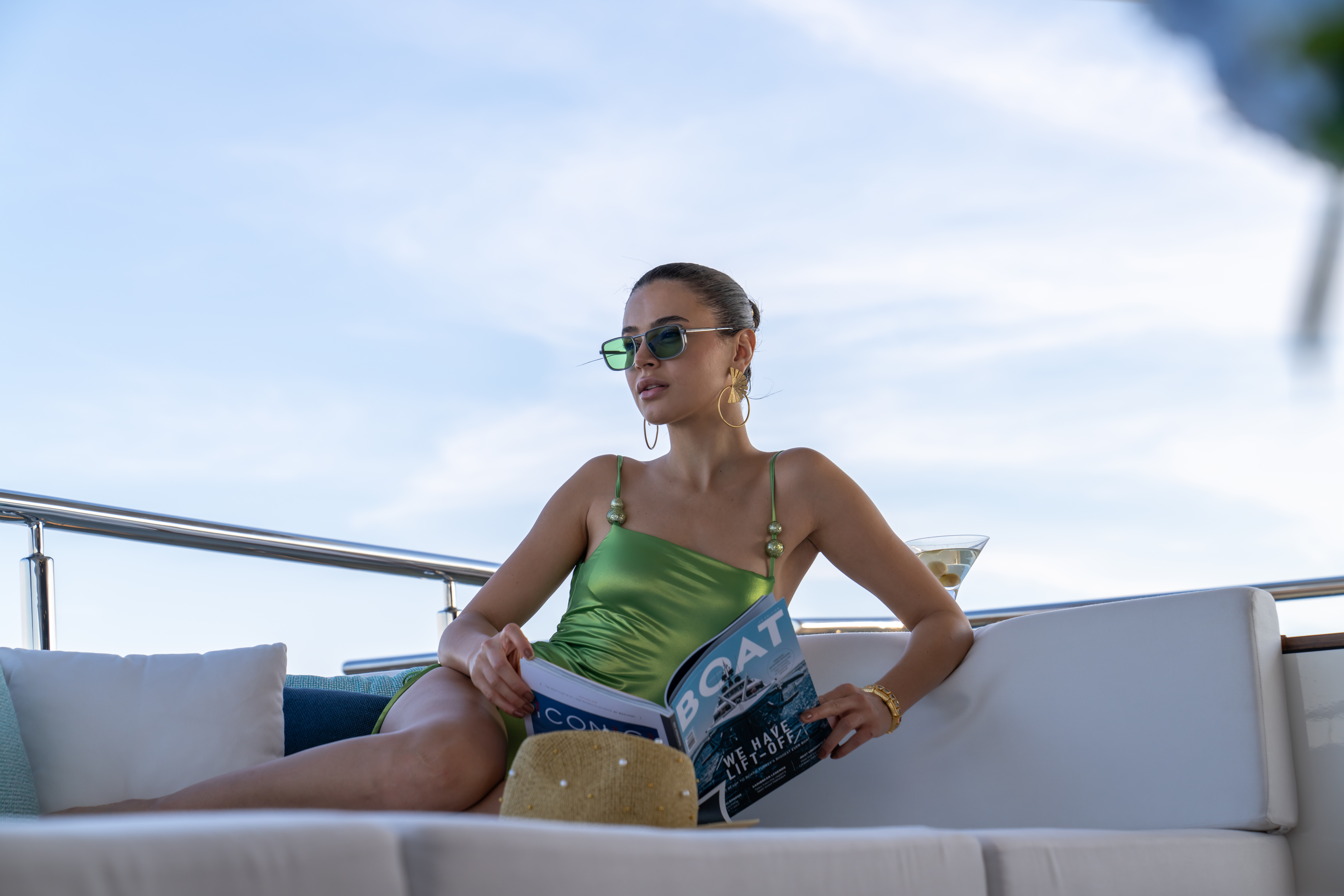 Eternal Spark yacht and a model.jpg