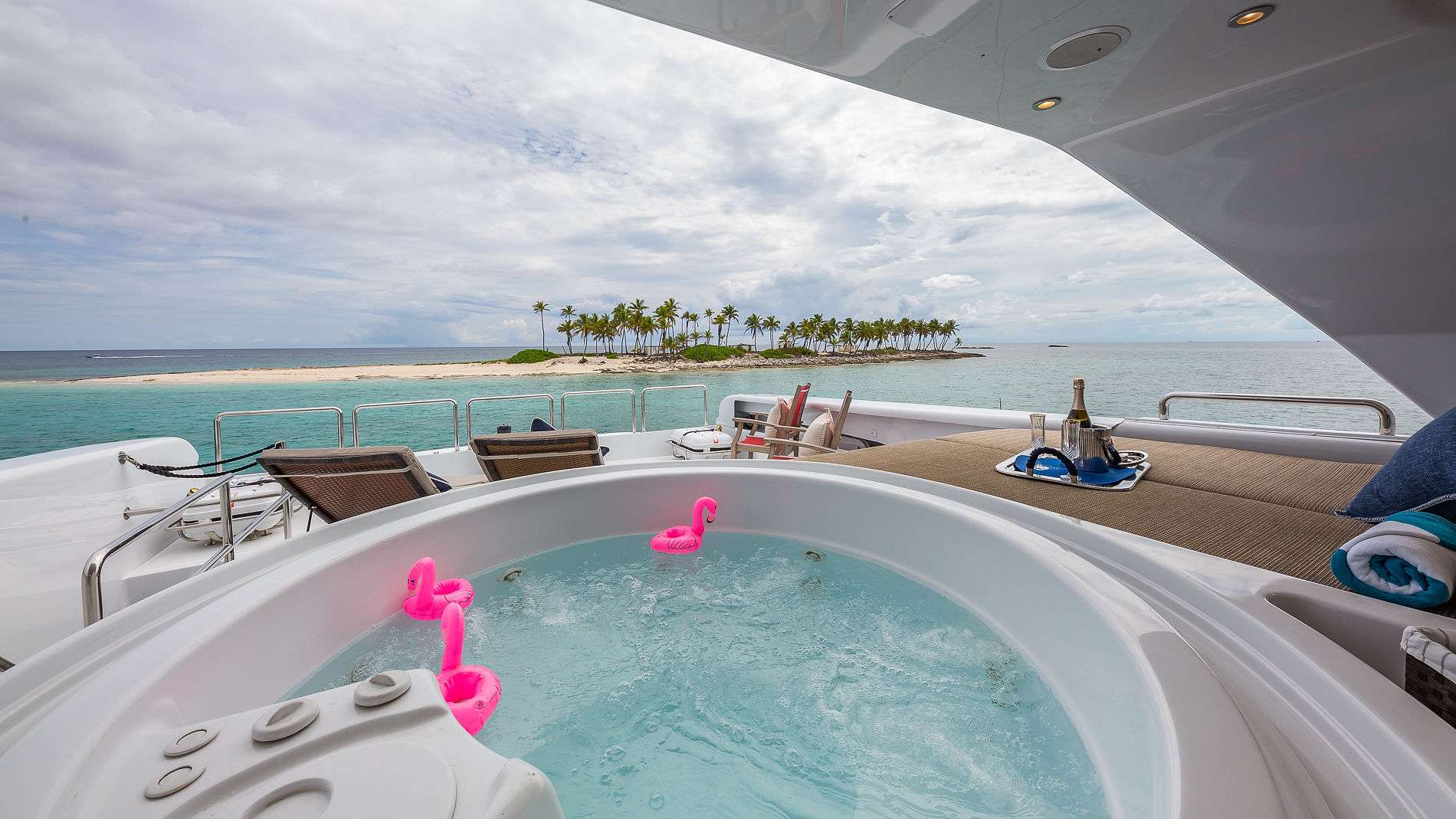 Jacuzzi on yacht in the Bahamas.jpg