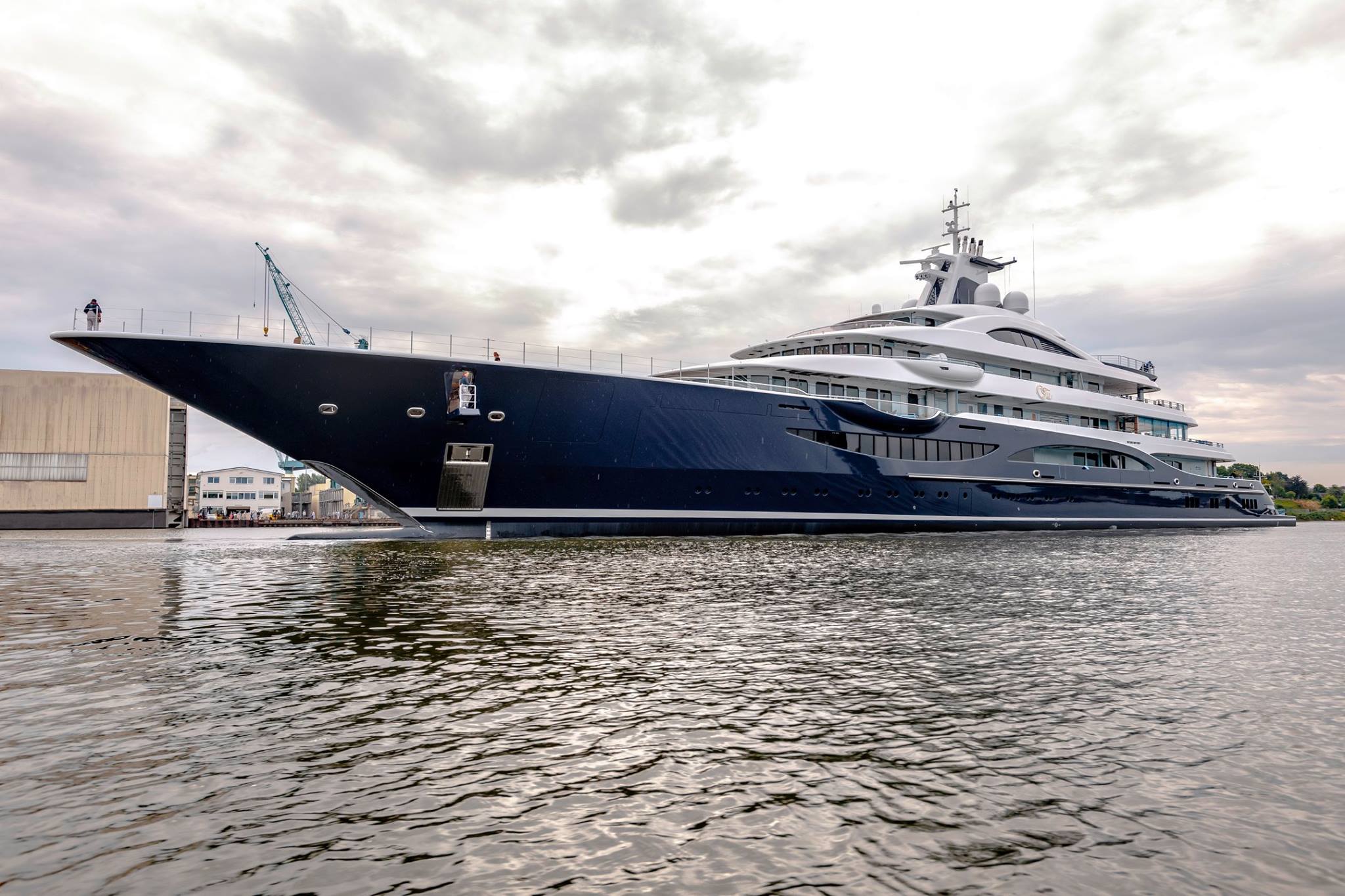 Lurssen 111m mega yacht. Photo credit Klaus Jordan.jpg