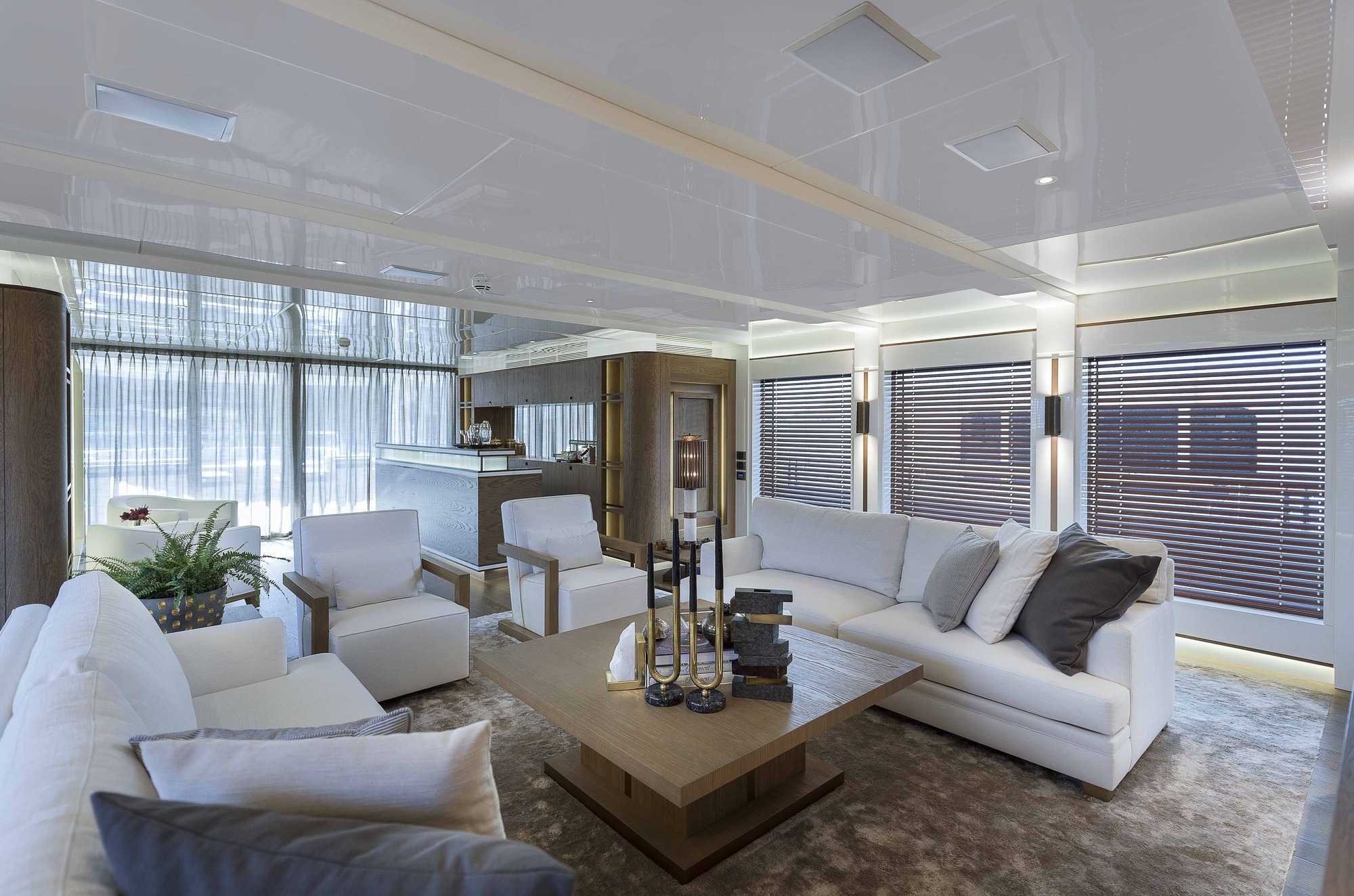 Motor Yacht LIQUID SKY by CMB Yachts - lounge seating.jpg