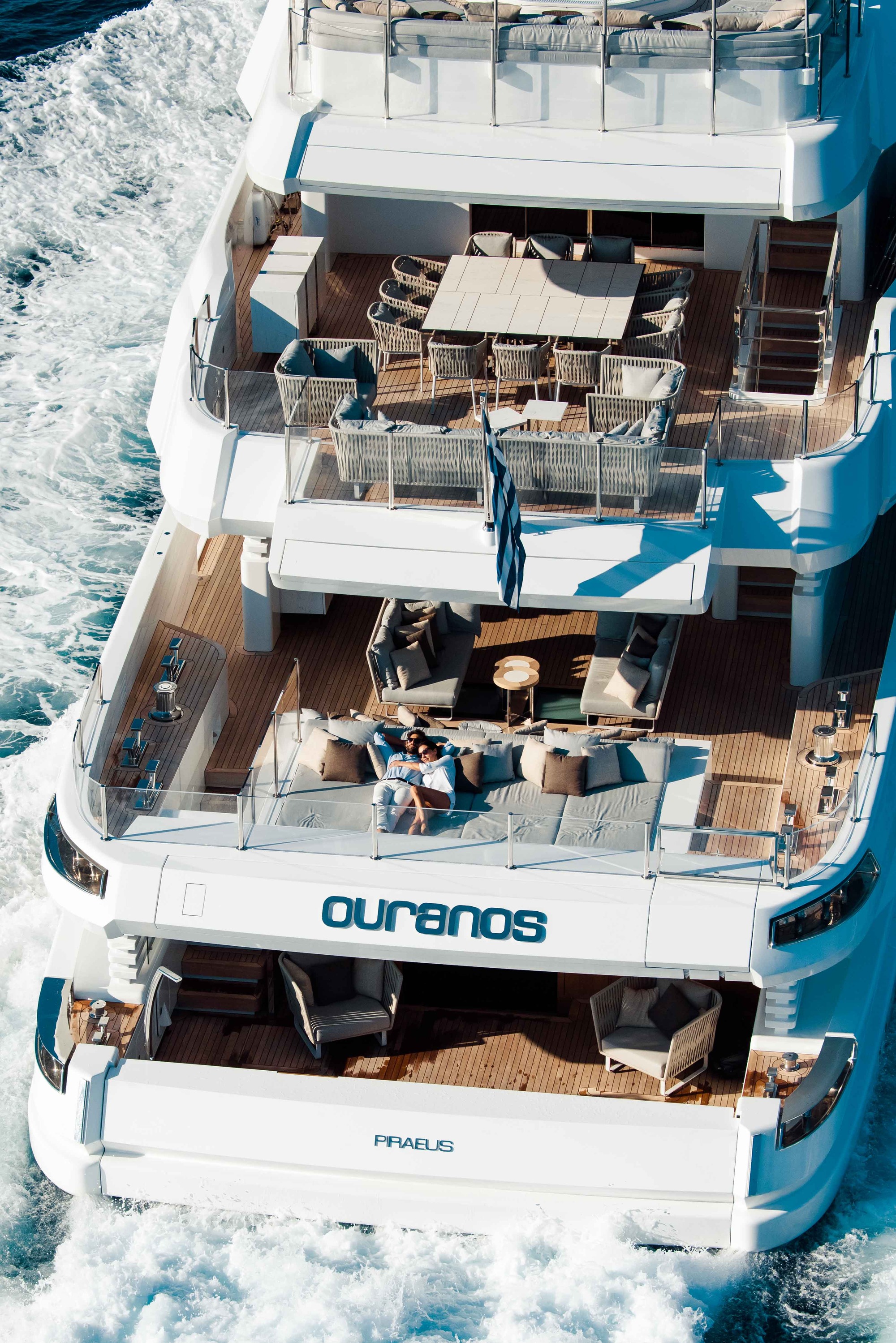 Motor Yacht OURANOS aft deck by Admiral Yachts 2.jpg