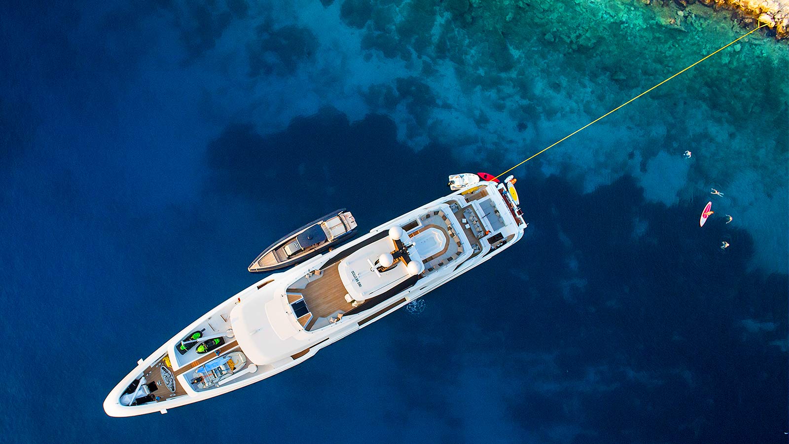 Motor Yacht OURANOS stern to by Admiral Yachts.jpg