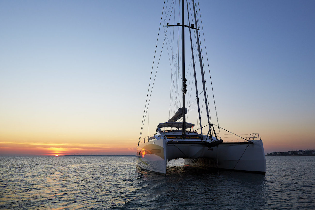 NDS EVOLUTION yacht by JFA at sunset.jpg