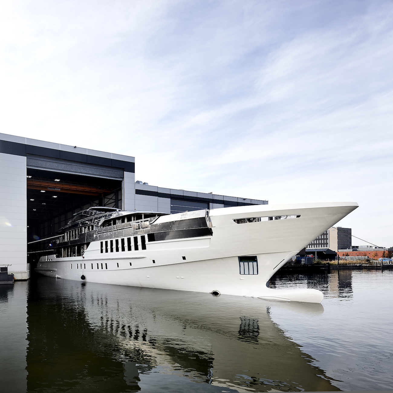 Project Castor leaving shed - Photo © Heesen.jpg