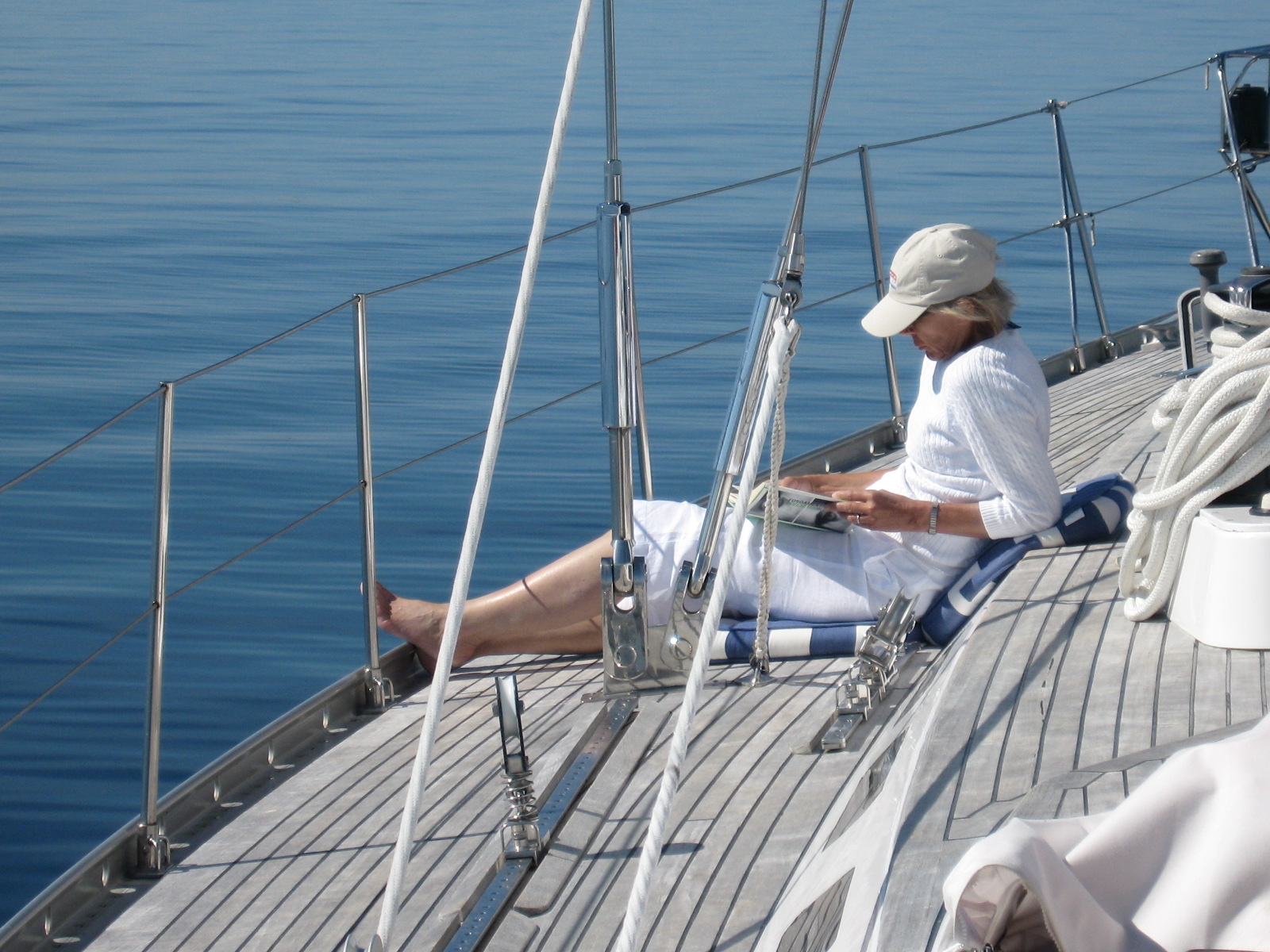 Sail yacht ICHI BAN -   Relaxing on charter.jpg