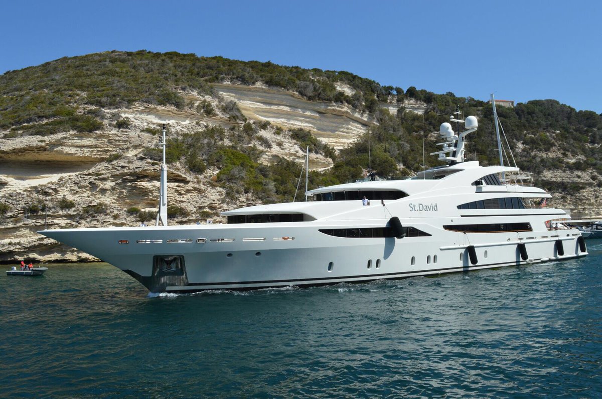 St David Yacht departing Bonifacio, Corsica - Image Courtesy of yacht ST DAVID.jpg