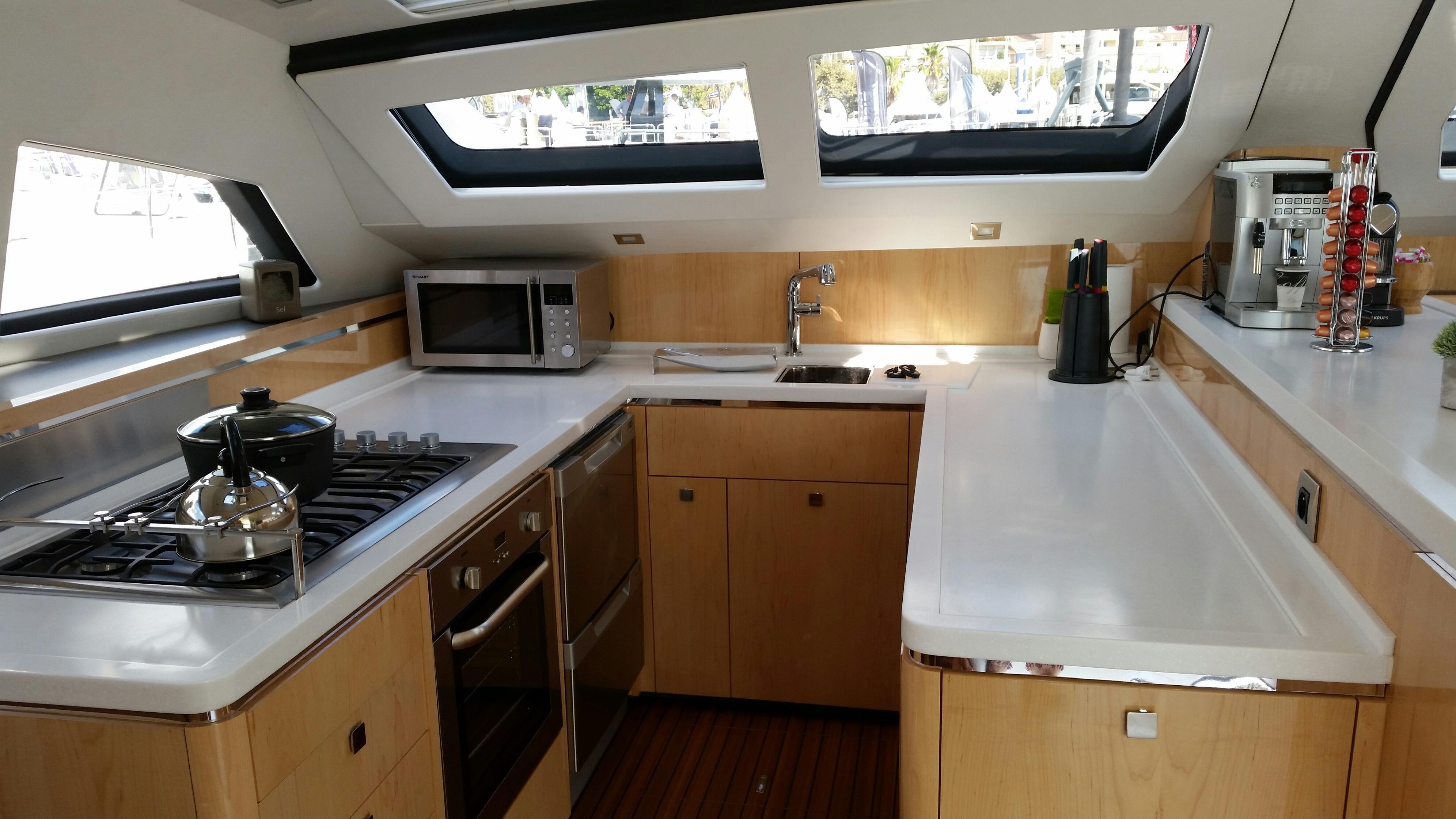 XENIA 50 - Galley - A Priviledge 50 catamaran.jpg
