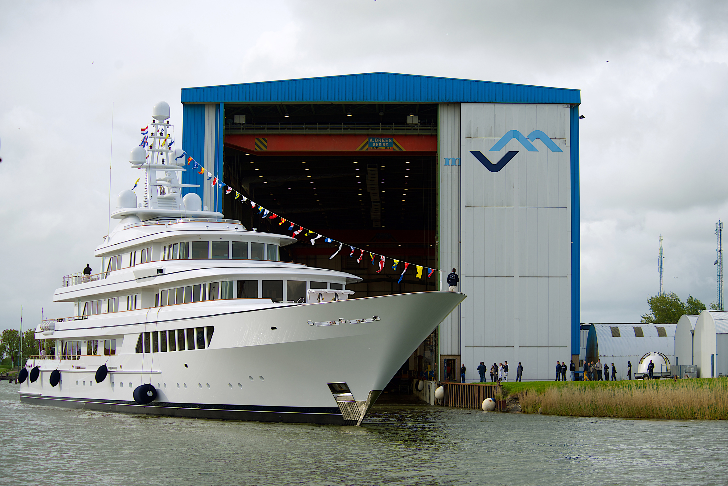 Yacht UTOPIA by Feadship at her launch.jpg