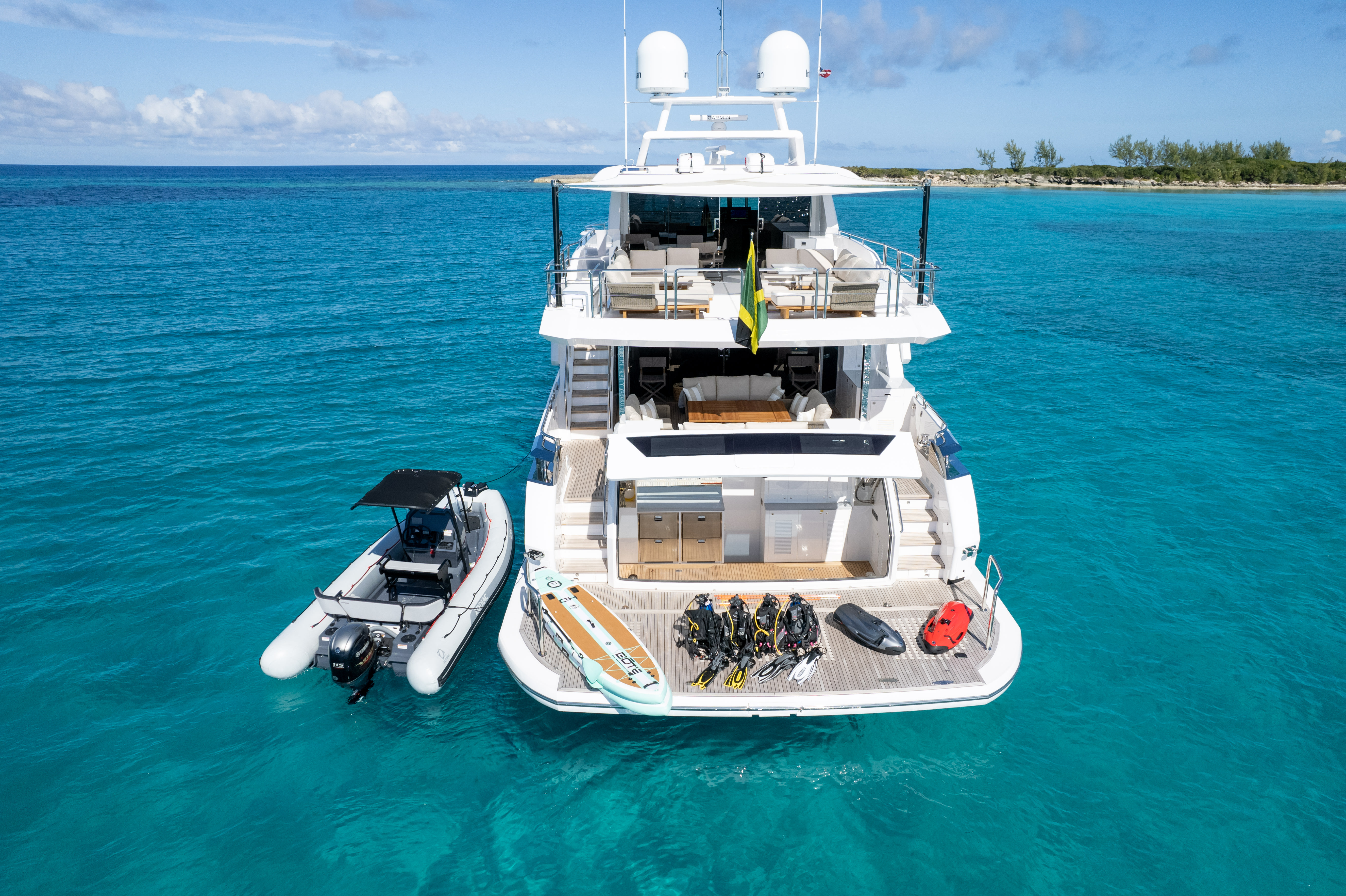 aft view of the yacht with tender and water toys .jpg