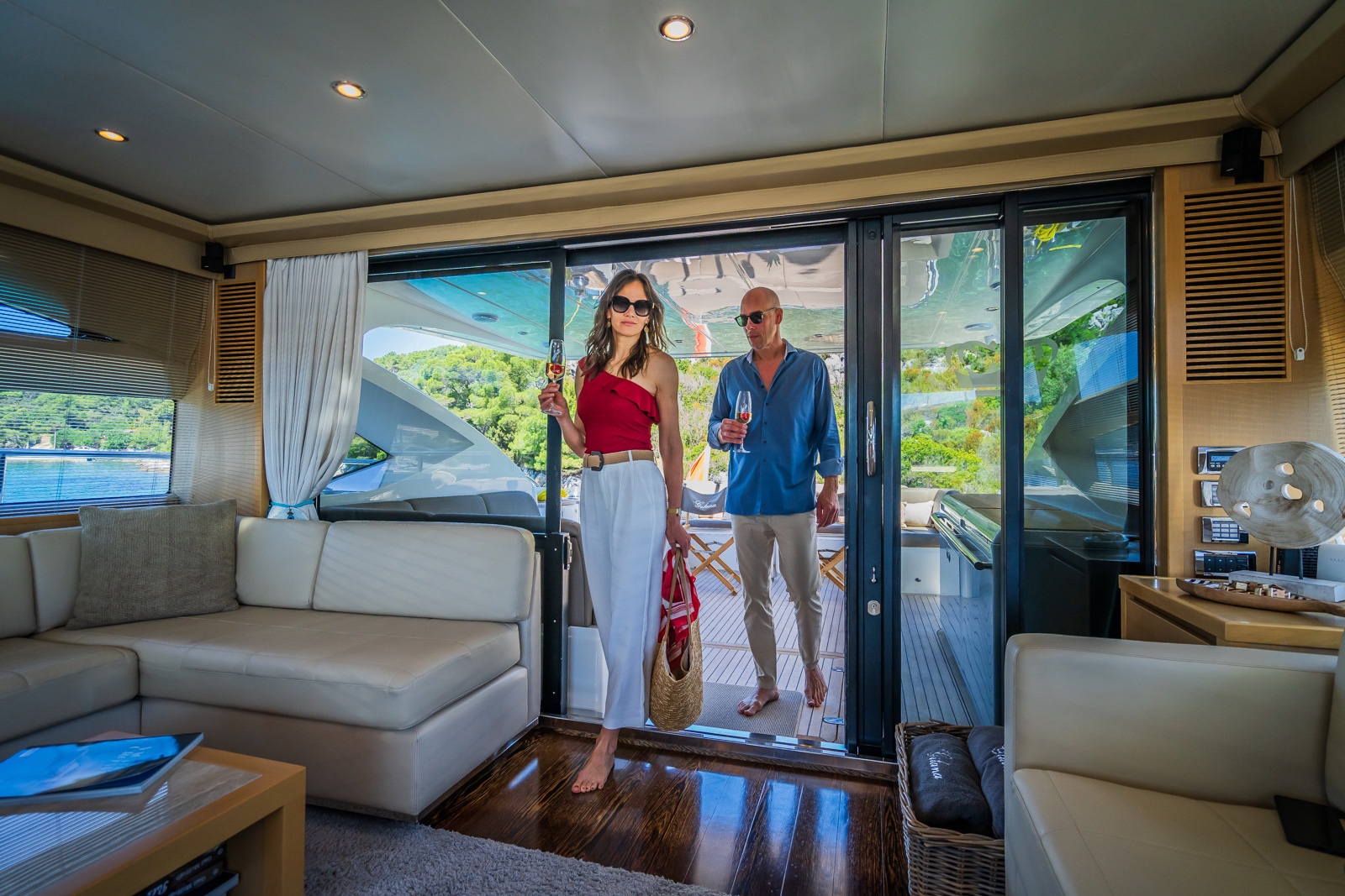 arriving aboard Gitana II.jpg