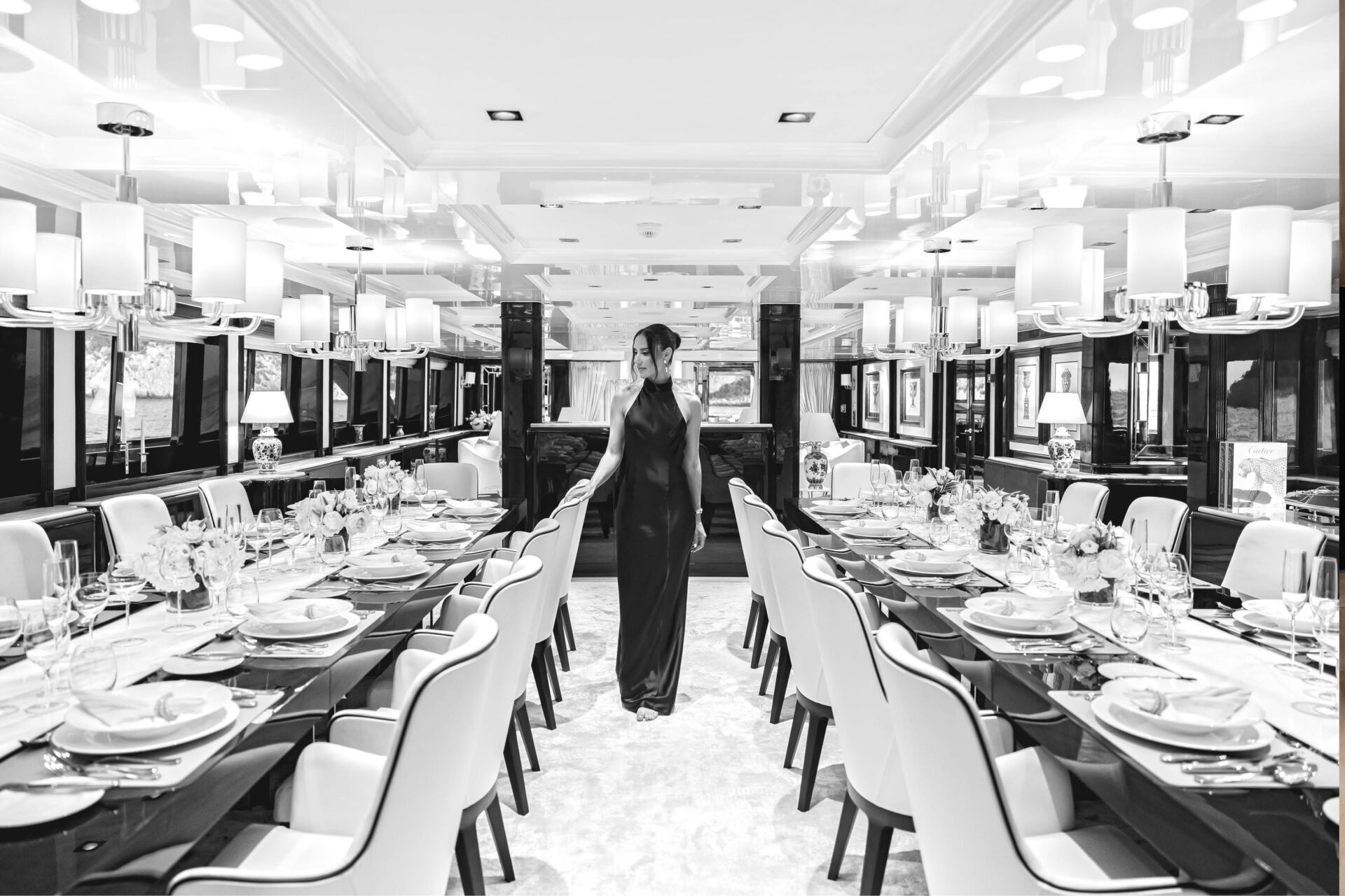 dining room with a model.jpg