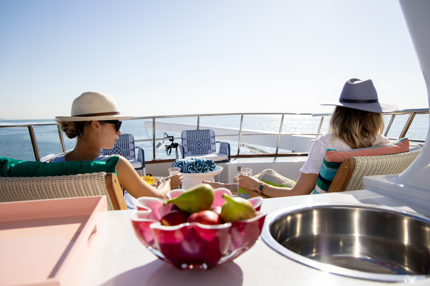 enjoying the superyacht lifestyle  © Ann Orman Photography.jpg