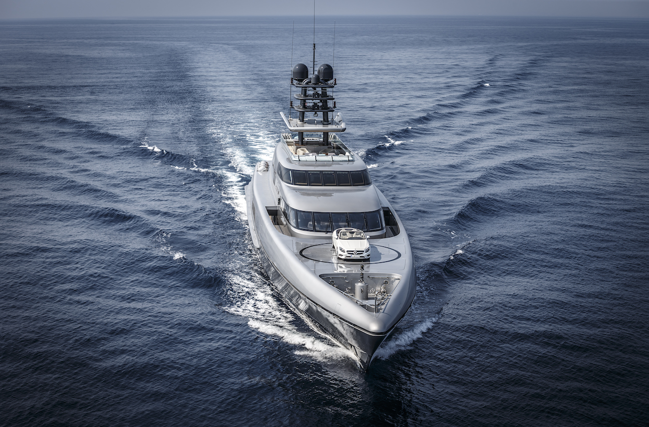 superyacht running photo with Mercedes S-Class Convertible.jpg