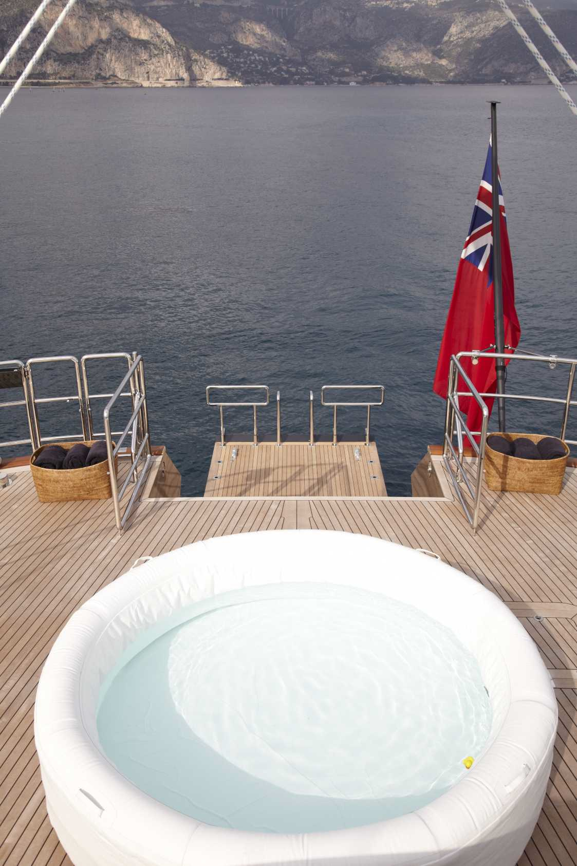Yacht PANTHALASSA by Perini Navi - Dusk  - Aft deck.jpg
