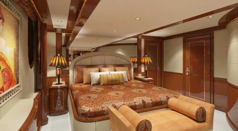 double bed in large cabin.jpg
