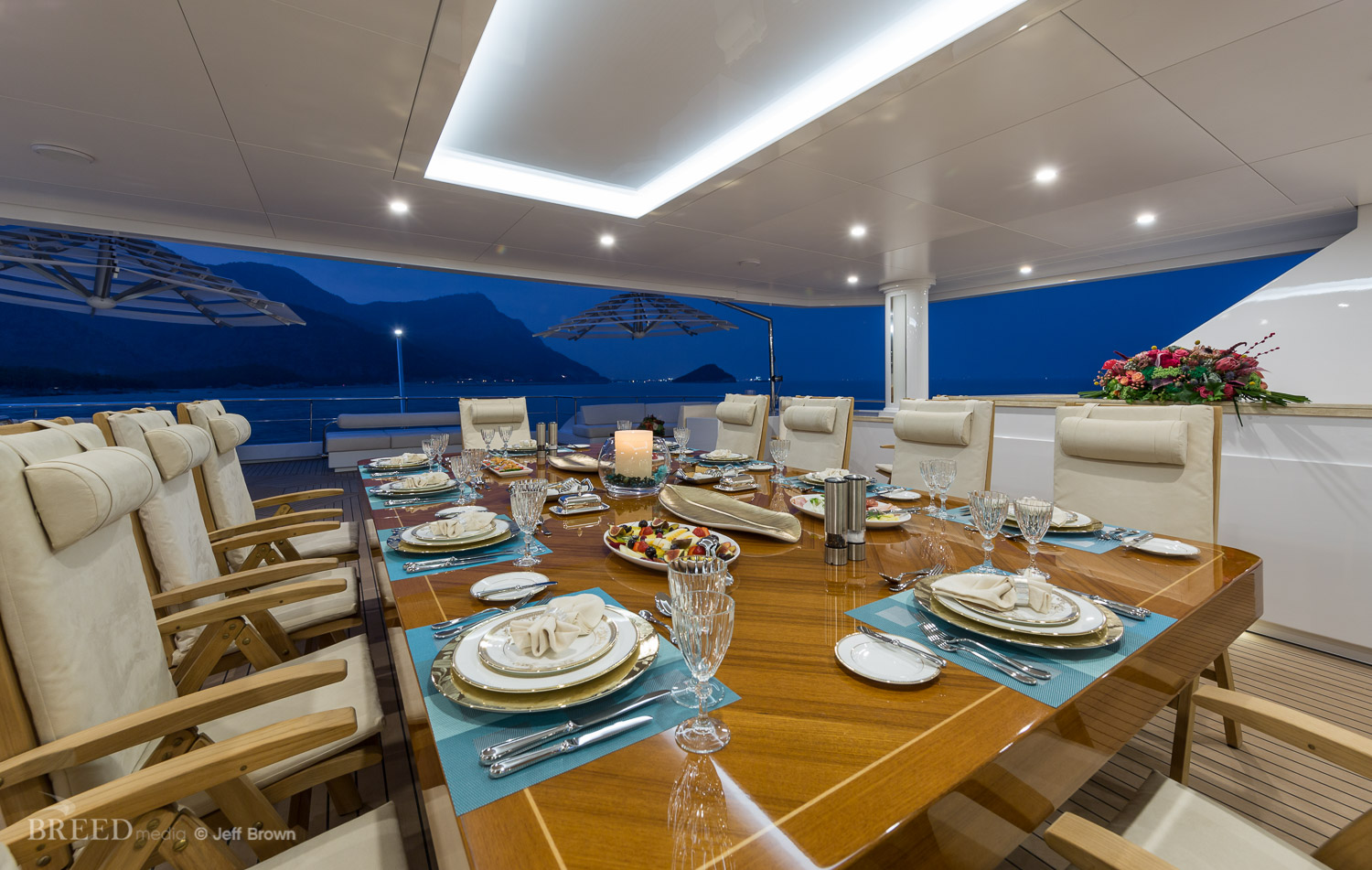 Al fresco dining set up in the evening.jpg