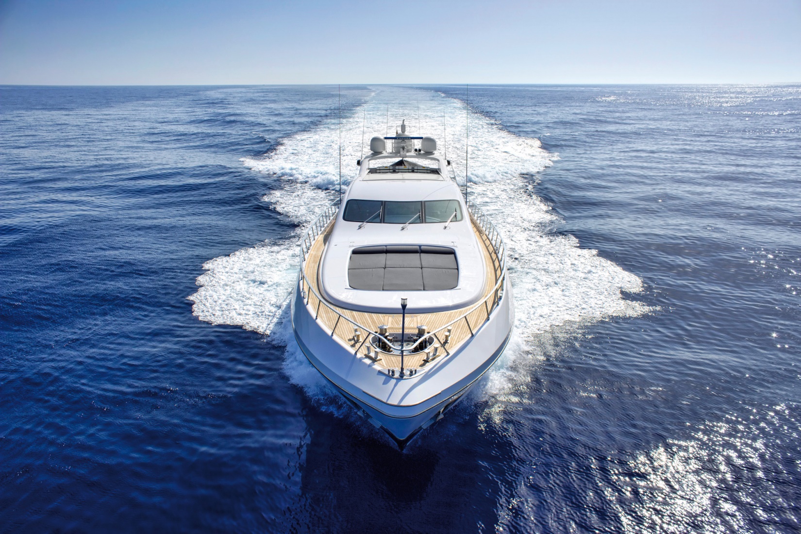 Mangusta 108 yacht FOUR FRIENDS - Bow shot.jpg