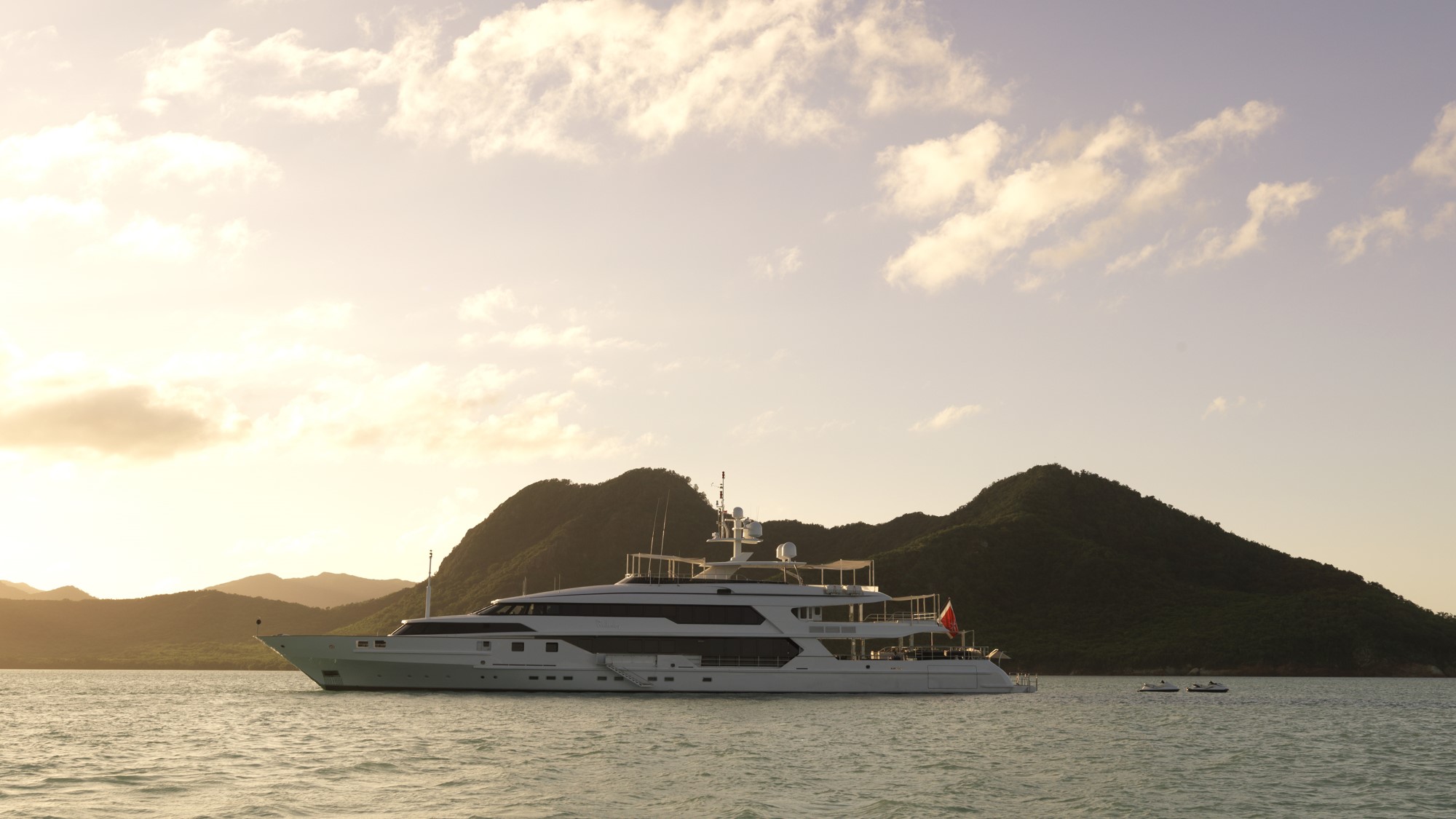 The Wellesley at anchor at sunset .jpg