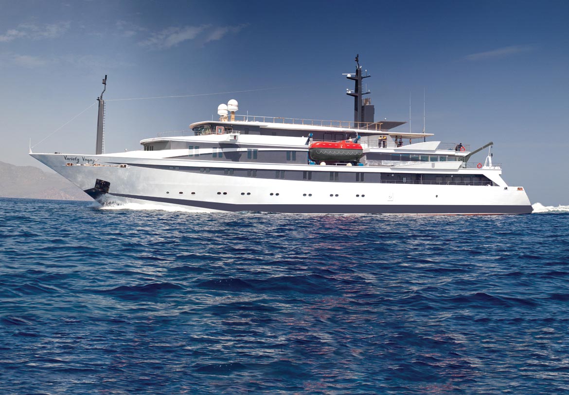 Variety Voyager underway.jpg