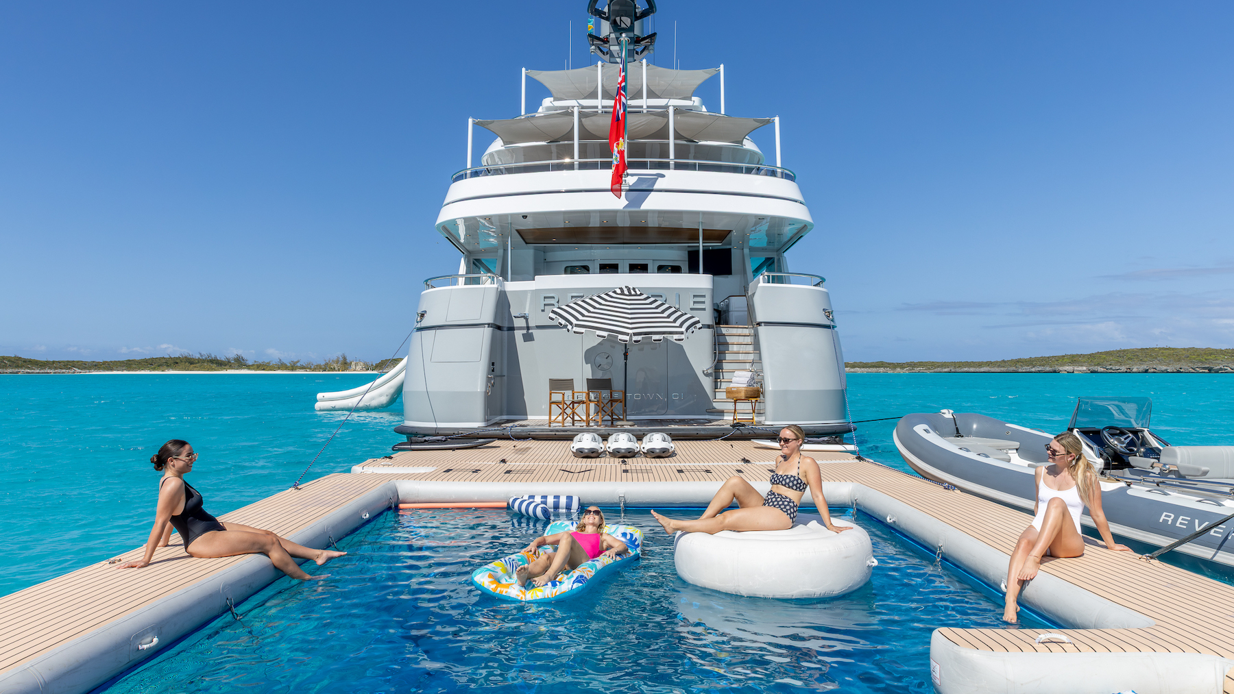 inflatable pool and sunbathing area .jpg