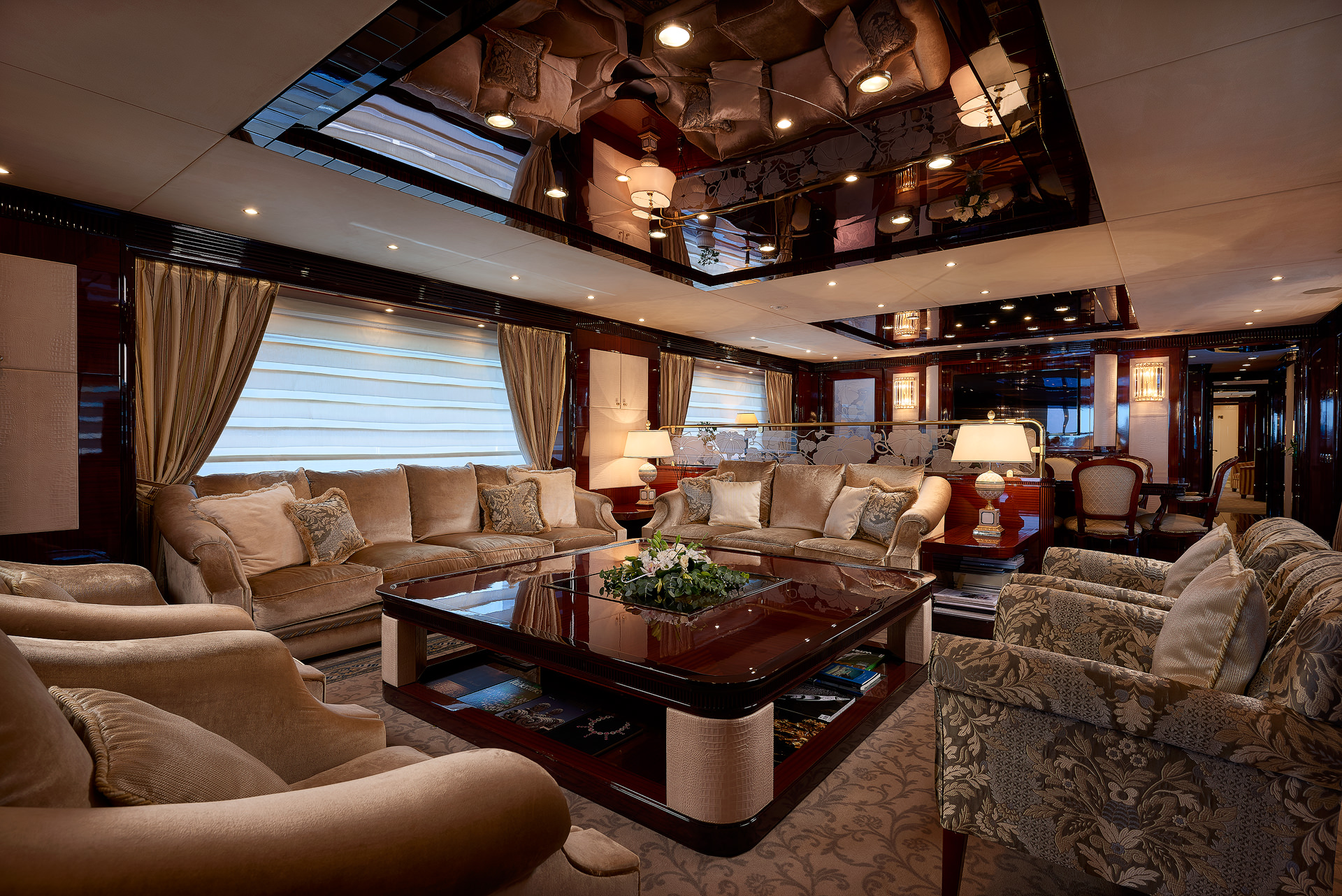 Yacht REVE D'OR by Sanlorenzo - Interior seating.jpg