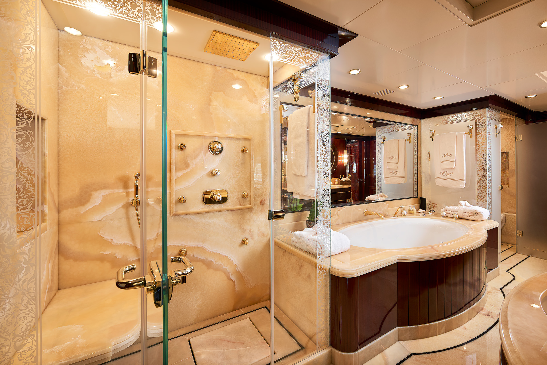 Yacht REVE D'OR by Sanlorenzo - Shower.jpg