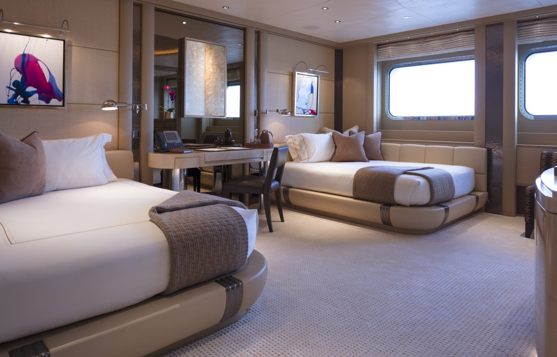 Yacht RoMEA by Abeking & Rasmussen - Twin Cabin - Jeff Brown.jpg